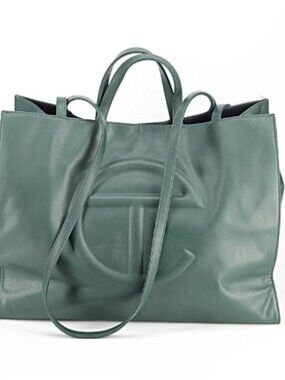 Telfar Large Shopping Tote - Dark Olive